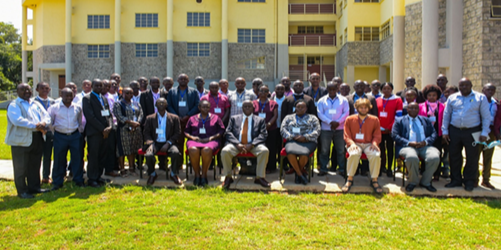 Attendees of the Maseno University Workshop.