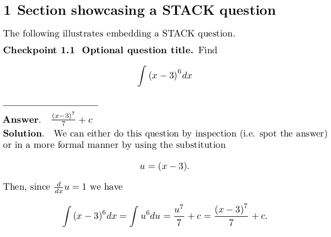 Static PDF version of the above question
