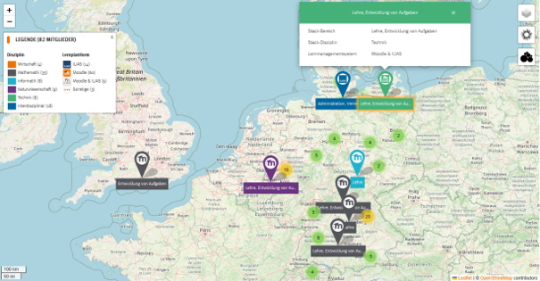 The STACK connect map.